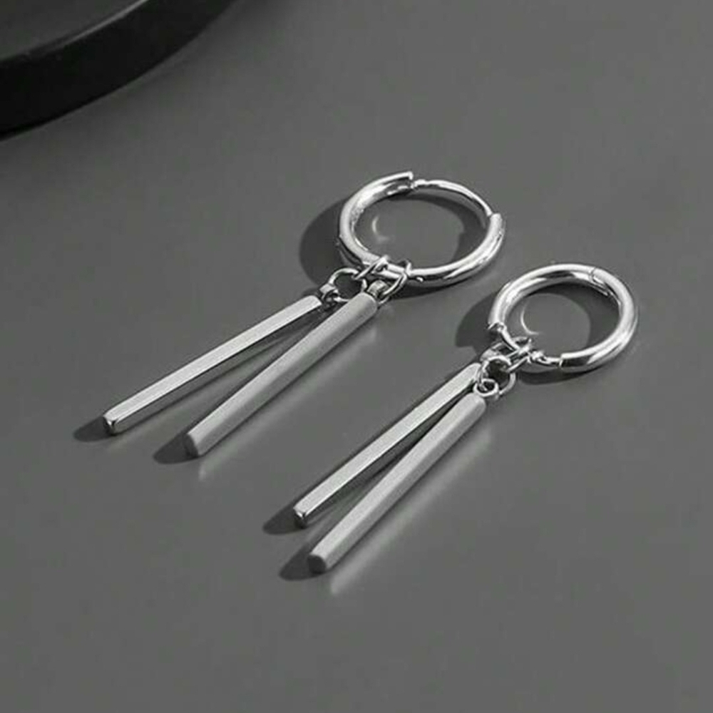 ‼️NEW IN‼️Elegant Drop Earrings Unisex - Picture 2 of 6